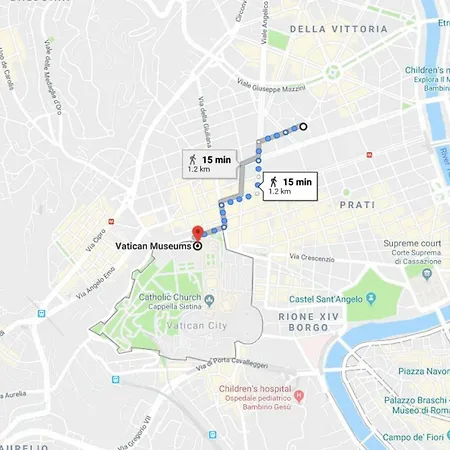 Spacious 2bed Flat 15min From The Vatican Museum * Roma
